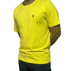 Camiseta Polo Color Amarillo